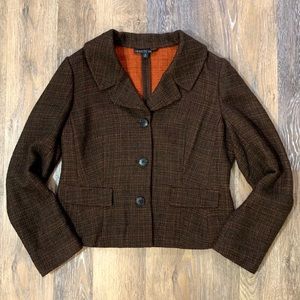 Lafayette 148 New York Wool Suit Blazer Jacket